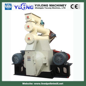 YULONG HKJ250 animal feed ring die pellet making machine China